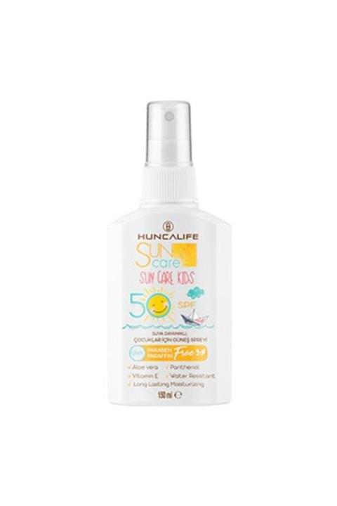 Huncalife Sun Care Çocuk Spf 50 Güneş Spreyi 150 ml