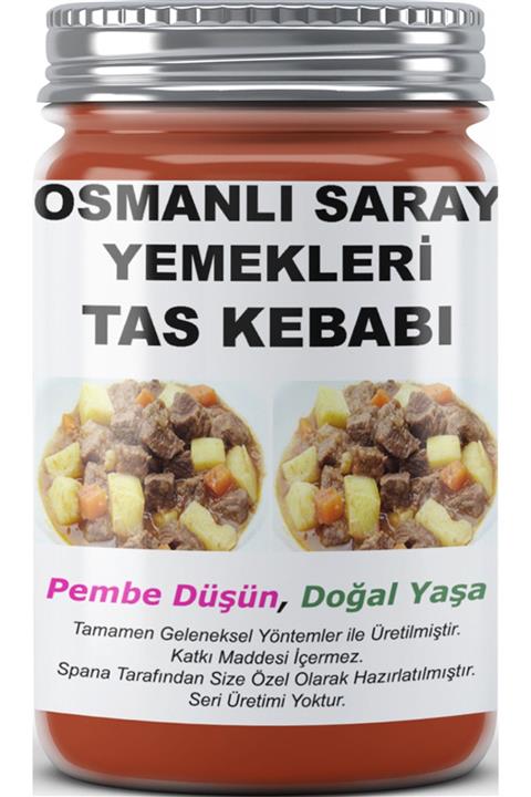 SPANA Osmanlı Saray Yemekleri Tas Kebabı Ev Yapımı Katkısız 330gr