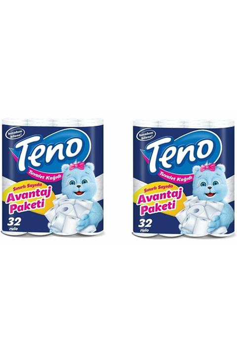 Teno Avantaj Paketi 32li Tuvalet Kağıdı X 2 Adet