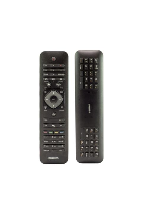 Philips Kl Phılıps Tvrc51312/12 Ykf315-z01 Klavyeli Kumanda Orjinal Siyah
