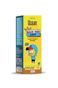 Ocean Ocean Portakal Aromalı Balık Yağı Şurubu 150 ml
