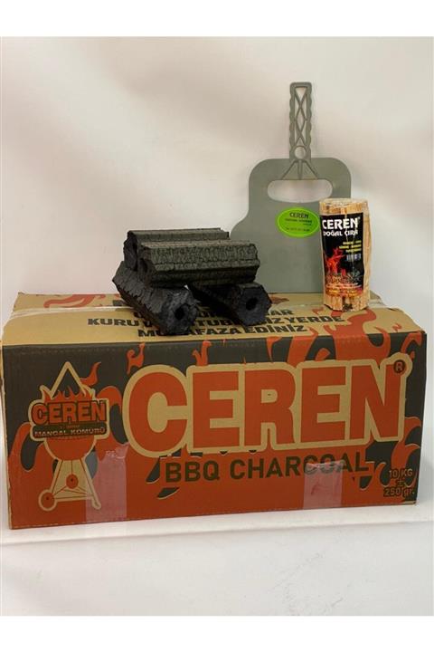 CEREN MANGAL Süper Kalite Doğal Pres Mangal Kömürü 100 kg