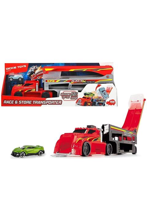 Simbat Oyuncak Marka 203747003 Dickie Toys, Yarış Ve Mağaza Taşıyıcı Aracı