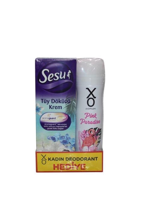 Sesu Tüy Dökücü Krem Ince Tüy 100gr+ Xo Deo