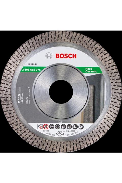 Bosch Best Serisi Sert Seramikler Için Elmas Kesme Diski 115 mm