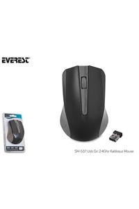 Everest Sm-537 Usb Gri 2.4 Ghz Kablosuz Mouse