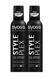 Syoss Unisex Style Plex Saç Köpüğü 250 ml x  2 Adet