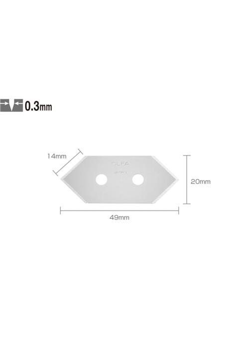 Olfa Mcb-1 Maket Bıçağı Yedeği
