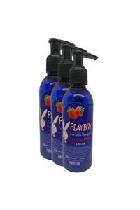 Playboy Pure Aromaterapi Massage Oil 120ml Çilek Aromalı Masaj Yağı 3 Adet