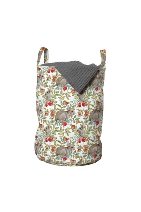 Rengirenk Hayvanlı Çamaşır Sepeti