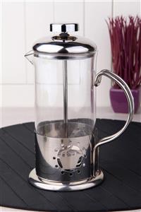 Queen’s Kitchen Cam Üzeri Çelik Kaplama Lüx 350Ml French Press