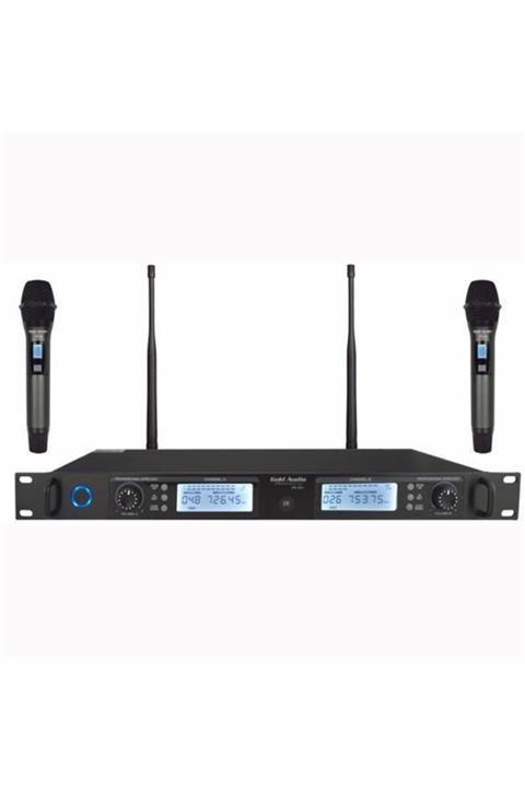 Gold Audio Pro 2002 Çift El Tipi Telsiz Mikrofon