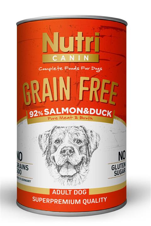Nutri Canin 400 Gr Somon&ördek Etli Süper Premium Köpek Maması 6adet