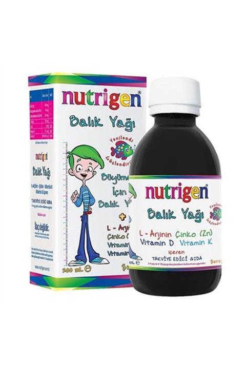Nutrigen Balık Yağı Şurubu 200 Ml