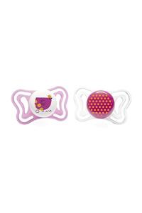 Chicco Soother Physio Light Girl Silikon Emzik 16-36 Ay 2li