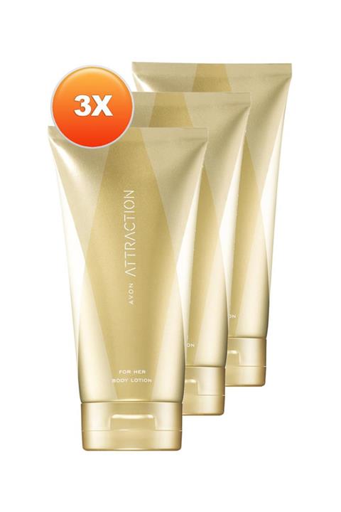 AVON Attraction Vücut Losyonu 150 ml Üçlü Set