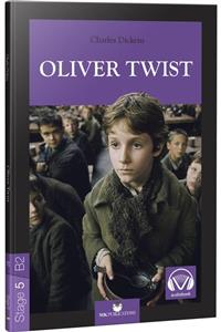 MK Publications Ingilizce Okuma Kitabı Stage-5 Oliver Twist - Karekod Dinlemeli