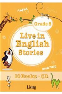 Living English Dictionary Live In English Stories Grade 8 (10 Books+cd)