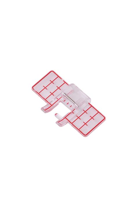 Pfaff Çok Çizgili Dekoratif Dikiş Ayağı Şeffaf 9mm