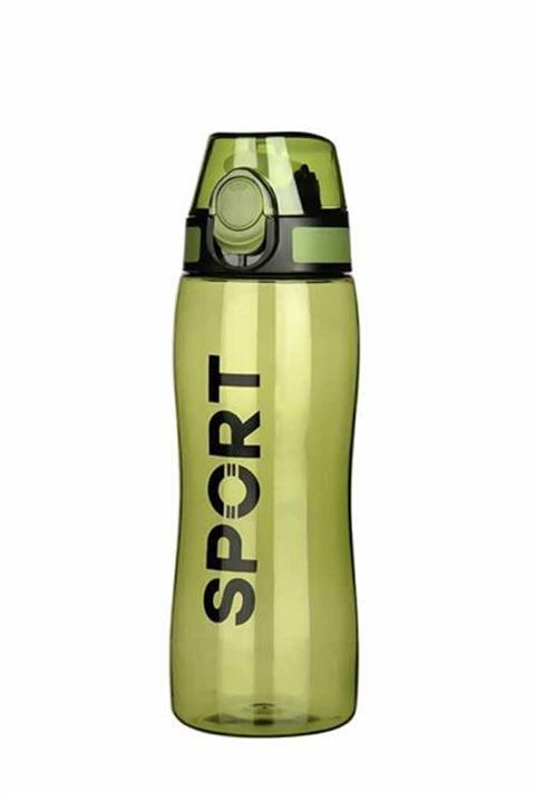 Titiz Plastik Peakgift Titiz Pipetli Rio Su Ve Detoks Su Şişesi Matara Policarbon 750 Ml-yeşil