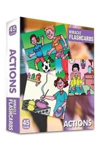 MK Publications Actions Miracle Flashcards (45 Cards)