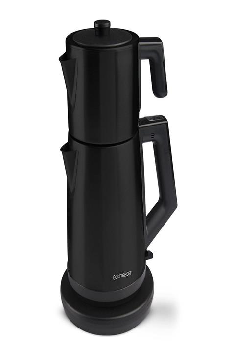 GOLDMASTER Gm-7344s Akasya Çelik Çay Makinesi - Siyah