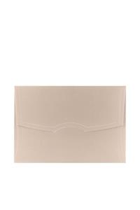 Ege Metalik Krem Lüks Davetiye Zarfı -50 Adet 16x23 cm240gr
