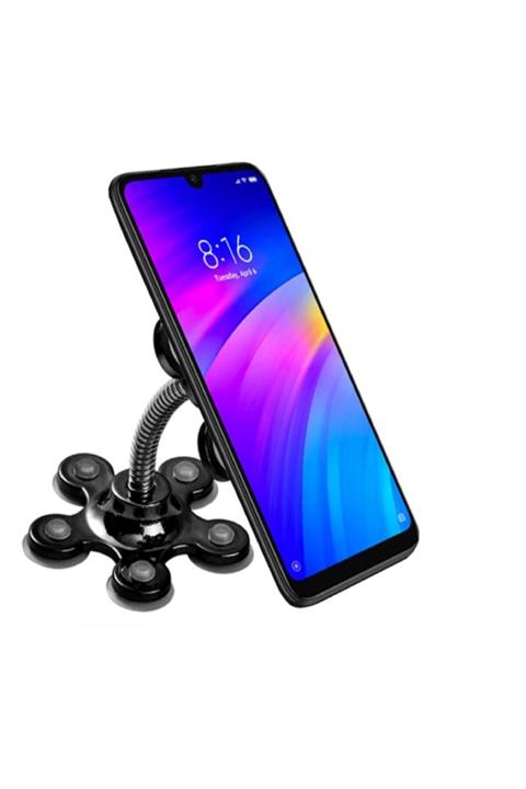 KZN Magıc Bracket Çift Taraflı Vantuzlu Papatya Telefon Cam Masa Torpido Tutacağı