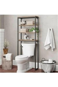 GBHOMEGARDEN Wc Arkası Klozet Üstü Raf 3 Raflı Banyo Düzenleyici