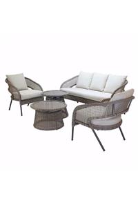 Tmall Home Design Paris Rattan Oturma Grubu