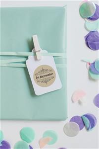 Funbou Kraft Sticker İyi Bayramlar 10 Sayfa