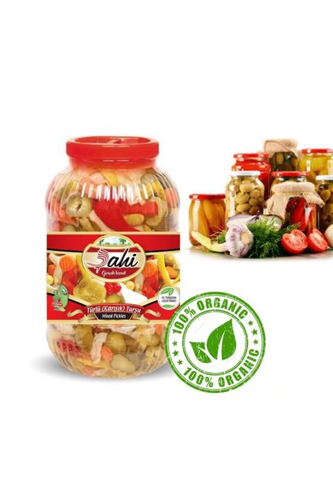Şahi Gedelek Turşuları Türlü Turşusu 1kg.