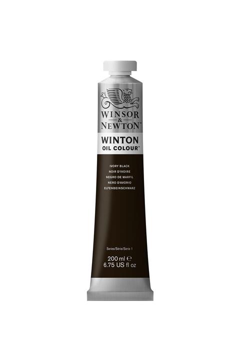 Winsor Newton 331 Ivory Black Winton Yağlı Boya 200 ml