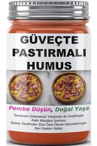 SPANA Güveçte Pastırmalı Humus Ev Yapımı Katkısız 330 gr