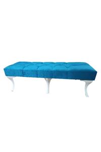 BALTACI MOBİLYA 140*40 Cm'lik Puf Bench Koltuk Ayakucu Bank Ağaç İskeletli