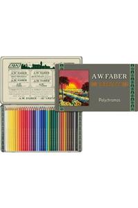 Faber Castell Faber-castell Sanatsal Kuru Boya Kalemi Polychromos 36 Renk 111.yıl 211003