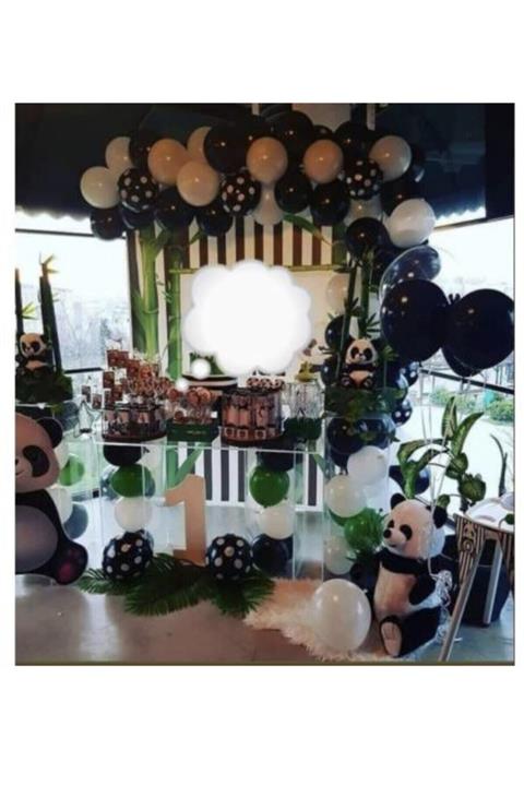 tmgrup Panda Konsept Balon Zincir 60 Adet