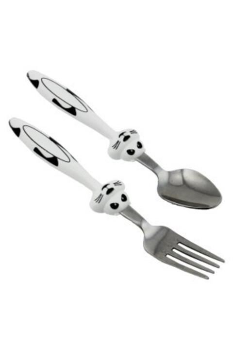 Etozlu Bebek Çatal Kaşık Seti 18 cm