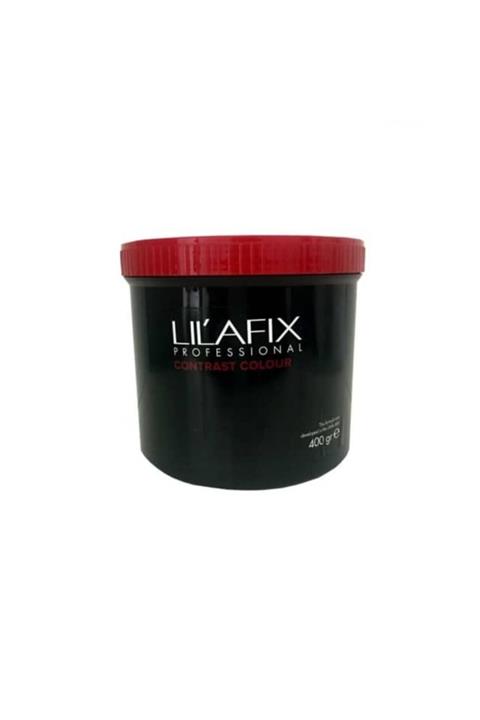 Lilafix Contrast Colour Kırmızı Kızıl Toz Saç Açıcı 400 gr