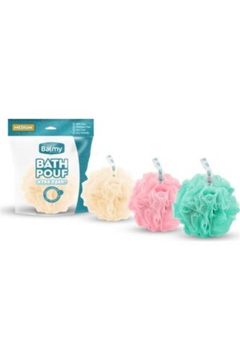 The Bath Balmy Naturel Bath Pouf