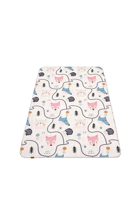 HAMUR Trace 100x150 Cm Oyun Matı Bebek Ve Çocuk Halısı Yollar