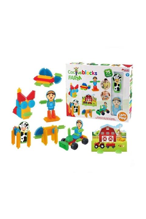 FEN Kaktüs Bloklar Çiftlik 75 Parça