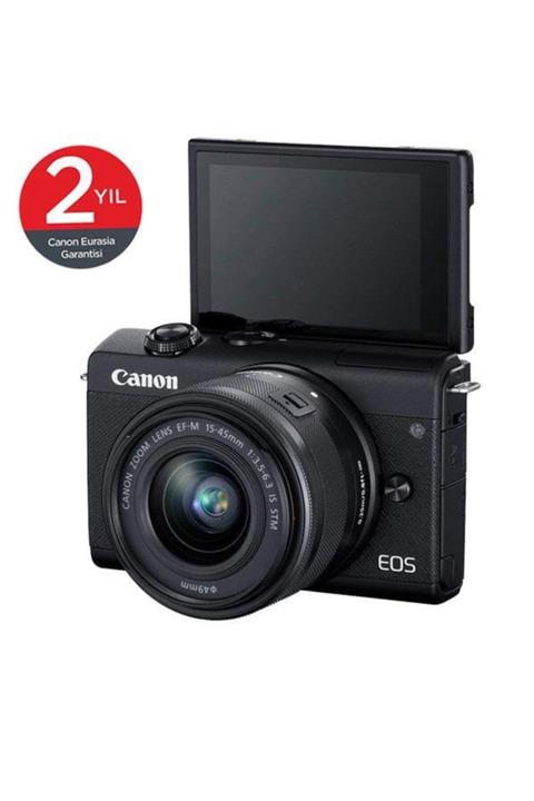 Canon Eos M200 15-45 Mm Is Stm Fotoğraf Makinesi