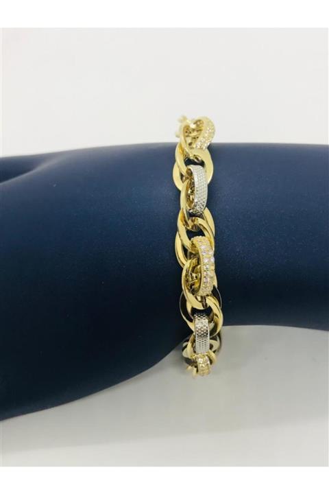 Ateş Kadın Altın Özel Taşlı Künye