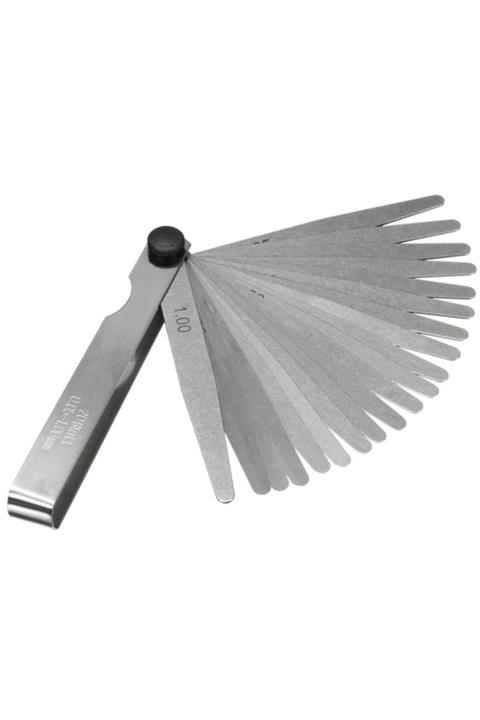 Badem10 Dw Sentil Filler Feeler Çakısı Boşluk Ölçme 20 Yaprak 100 mm