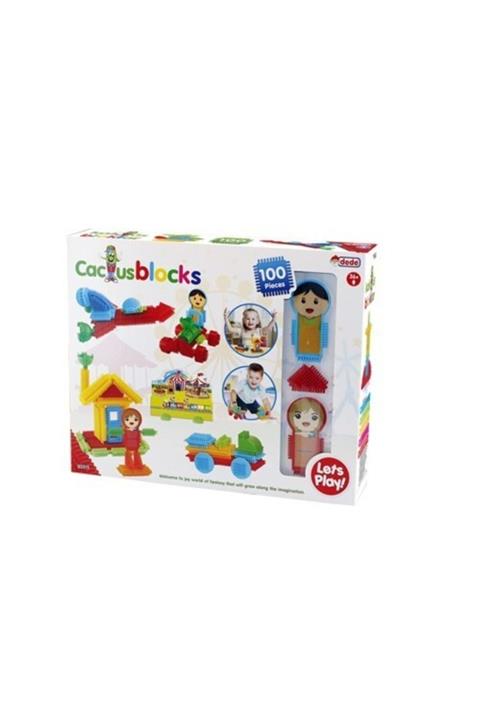 DEDE Kaktüs Bloklar 100 Parça