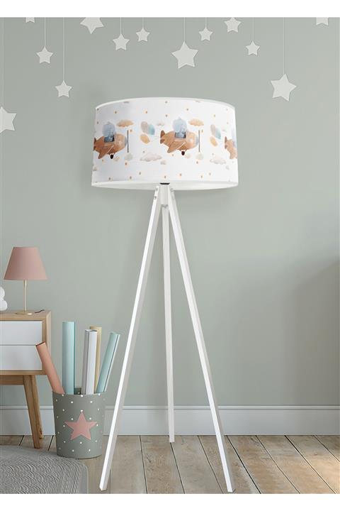 Bebişim Halı Bi123 Sevimli Fil Çocuk Odası Lambader