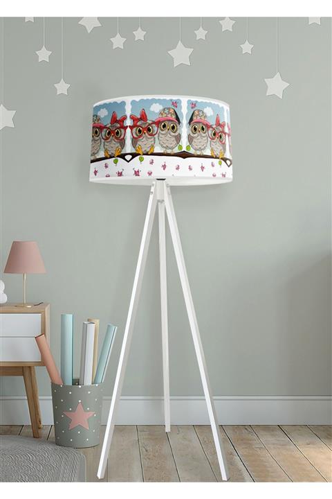 Bebişim Halı Baykuşlu Bi209 Çocuk Odası Lambader