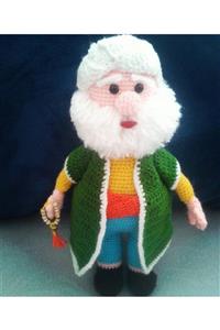 OYUNCAKPARK Nasreddin Hoca Amigurumi Organik Oyuncak