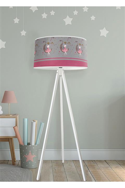 Bebişim Halı Bi180 Sevimli Kız Çocuk Odası Lambader